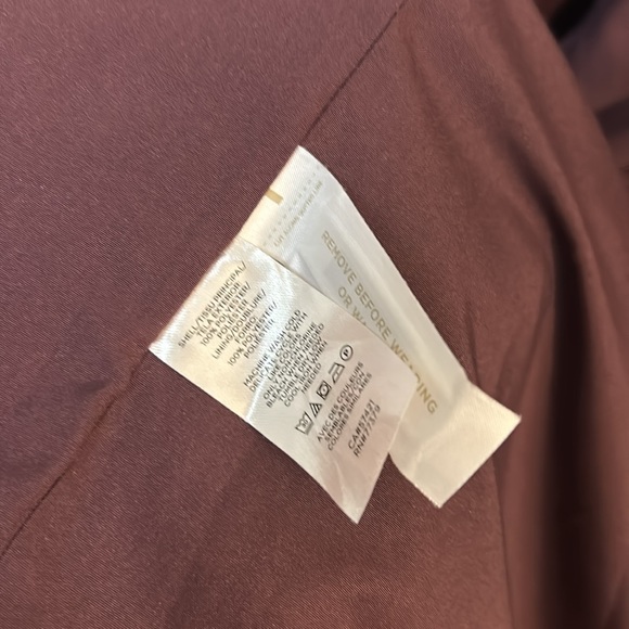 Ann Taylor Purple Mauve Teddy Coat Medium - Picture 4 of 6